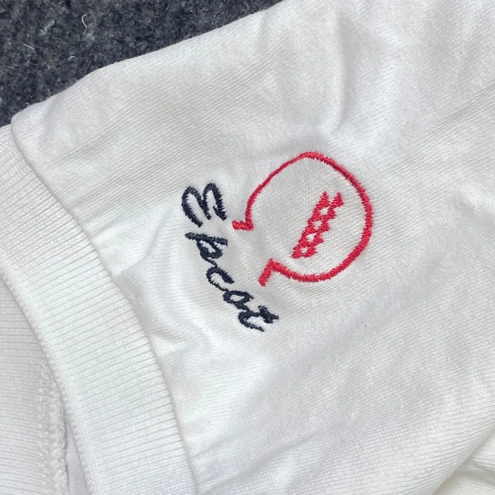 Mickey Inc Vintage 90s Men M Disney World 25 Years Epcot Polo Shirt White Cotton